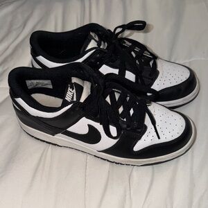 Nike Kids Black and White Sneakers